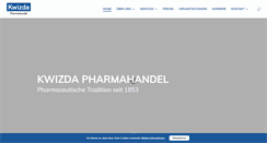 Desktop Screenshot of kwizda-pharmahandel.at