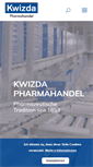 Mobile Screenshot of kwizda-pharmahandel.at